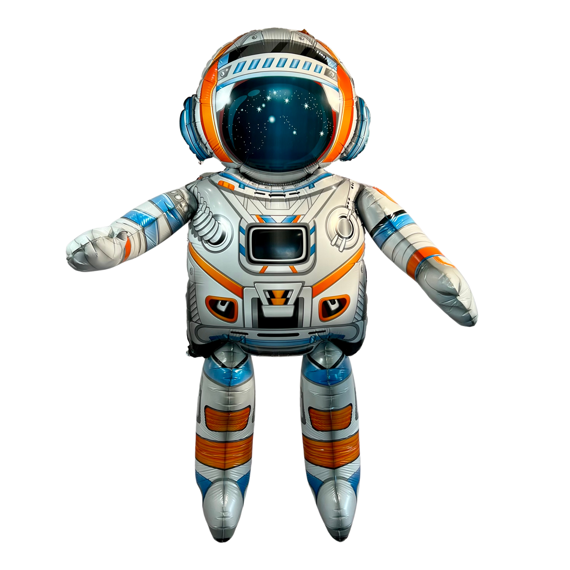 Giant Standing Astronaut Balloon – 52" Outer Space Party Decor
