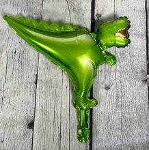 Load image into Gallery viewer, Dinosaur Balloon Jumbo Birthday Party Number Balloons with Mini Dinosaur | Birthday Party Supplies and Decorations | Gifts for Kids
