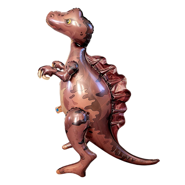 Dark Purple Walking Dinosaur Balloon – Jumbo Foil Party Decor