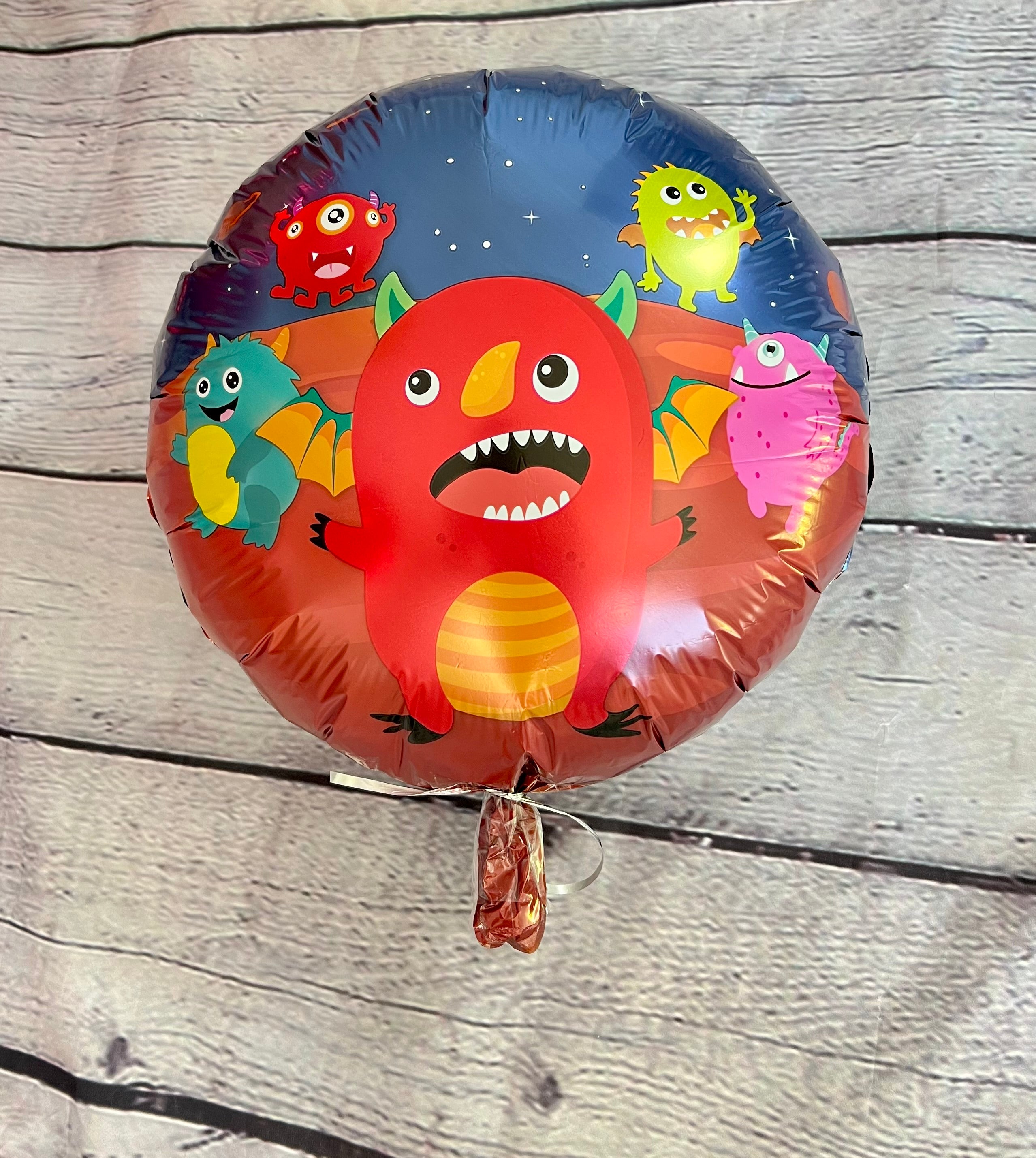 Space Alien Balloon Set – Monster Party Decor (6-Piece Set)