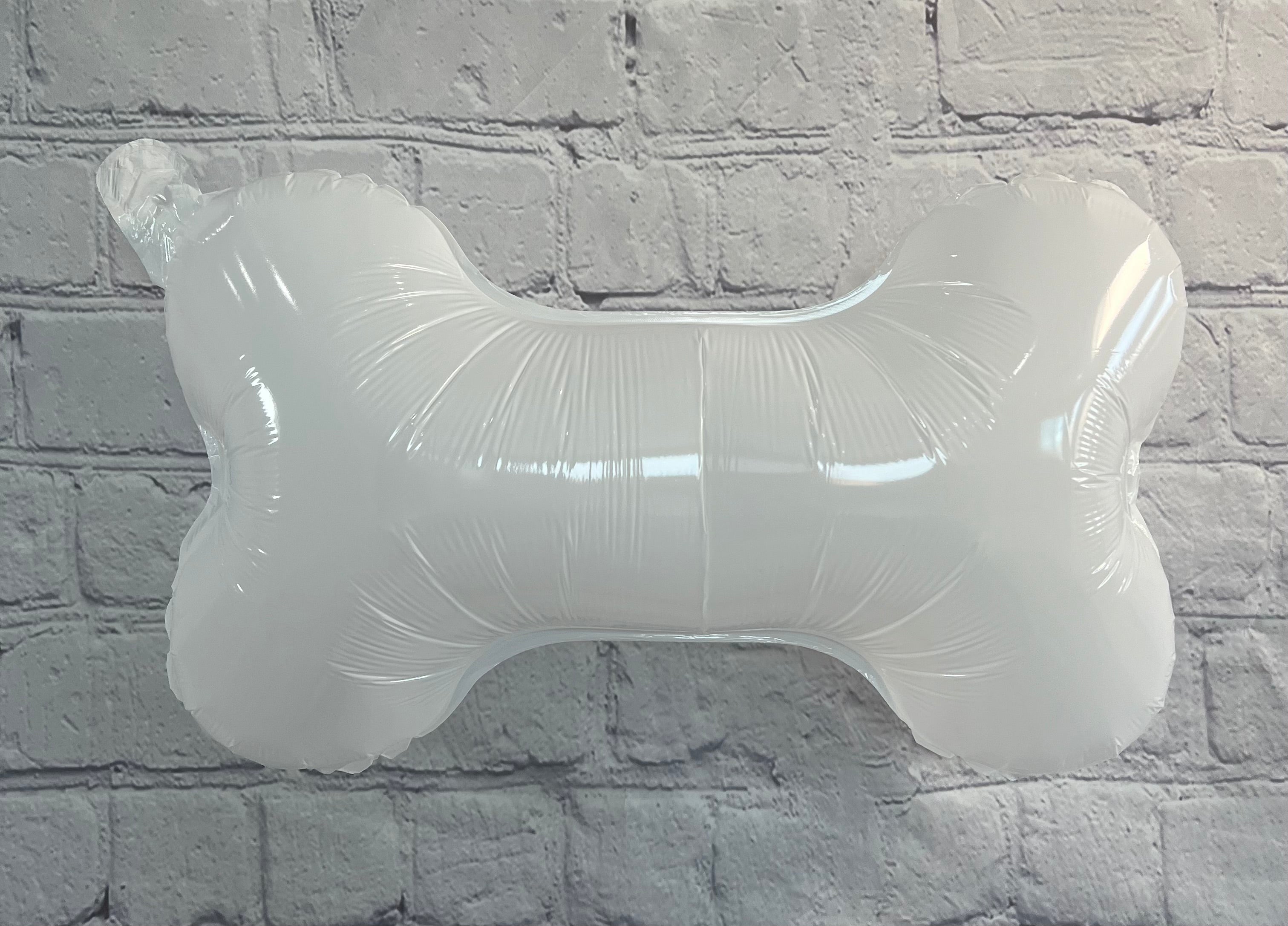 White Dog Bone Balloon – Puppy Birthday Party Decor (23.5" x 15")