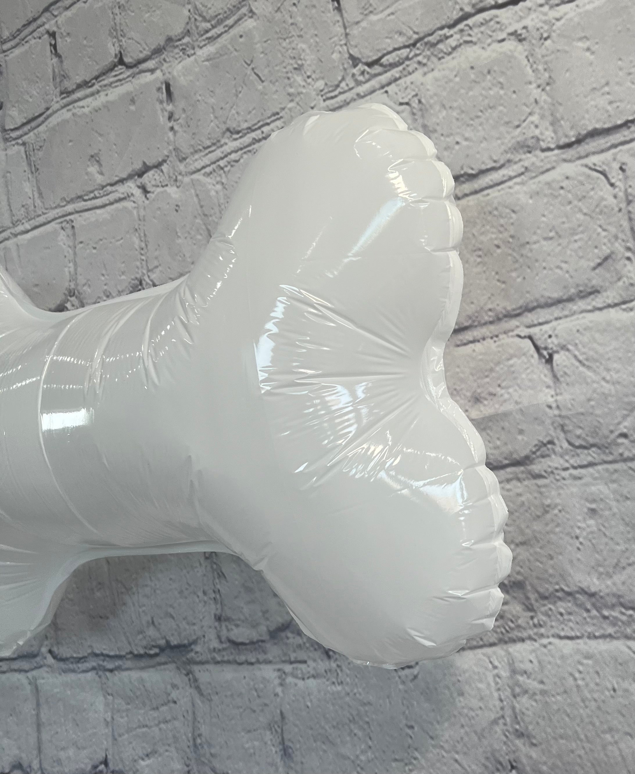 White Dog Bone Balloon – Puppy Birthday Party Decor (23.5" x 15")