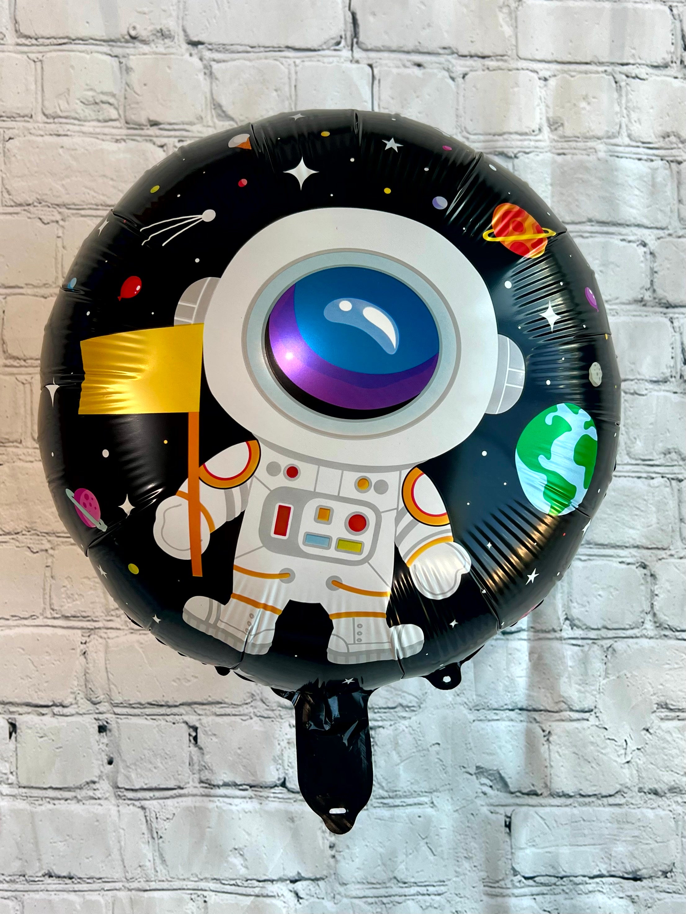 Spaceship & Astronaut Balloon Set – Outer Space Party Decor (5-Piece Set)