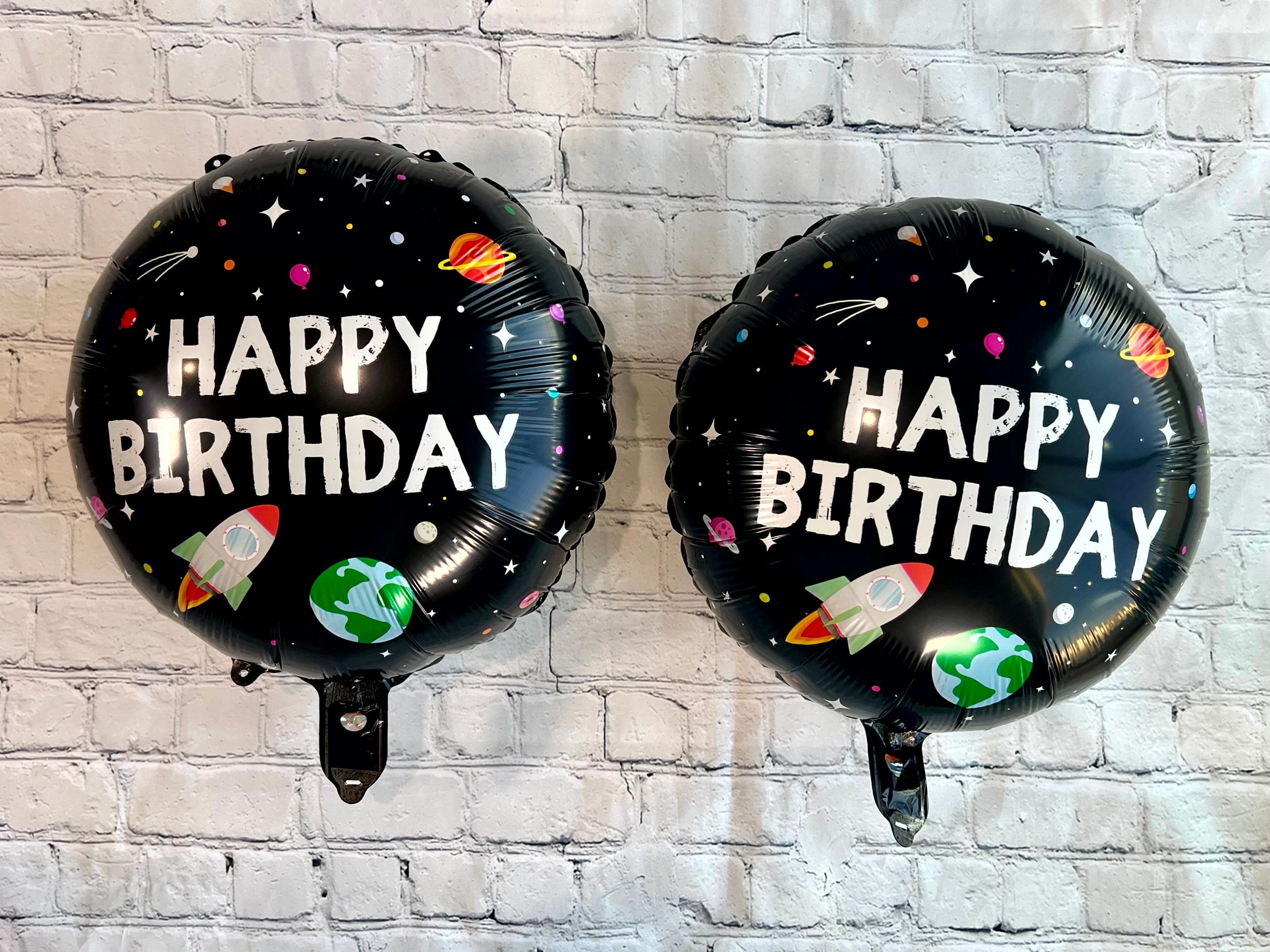 Spaceship & Astronaut Balloon Set – Outer Space Party Decor (5-Piece Set)