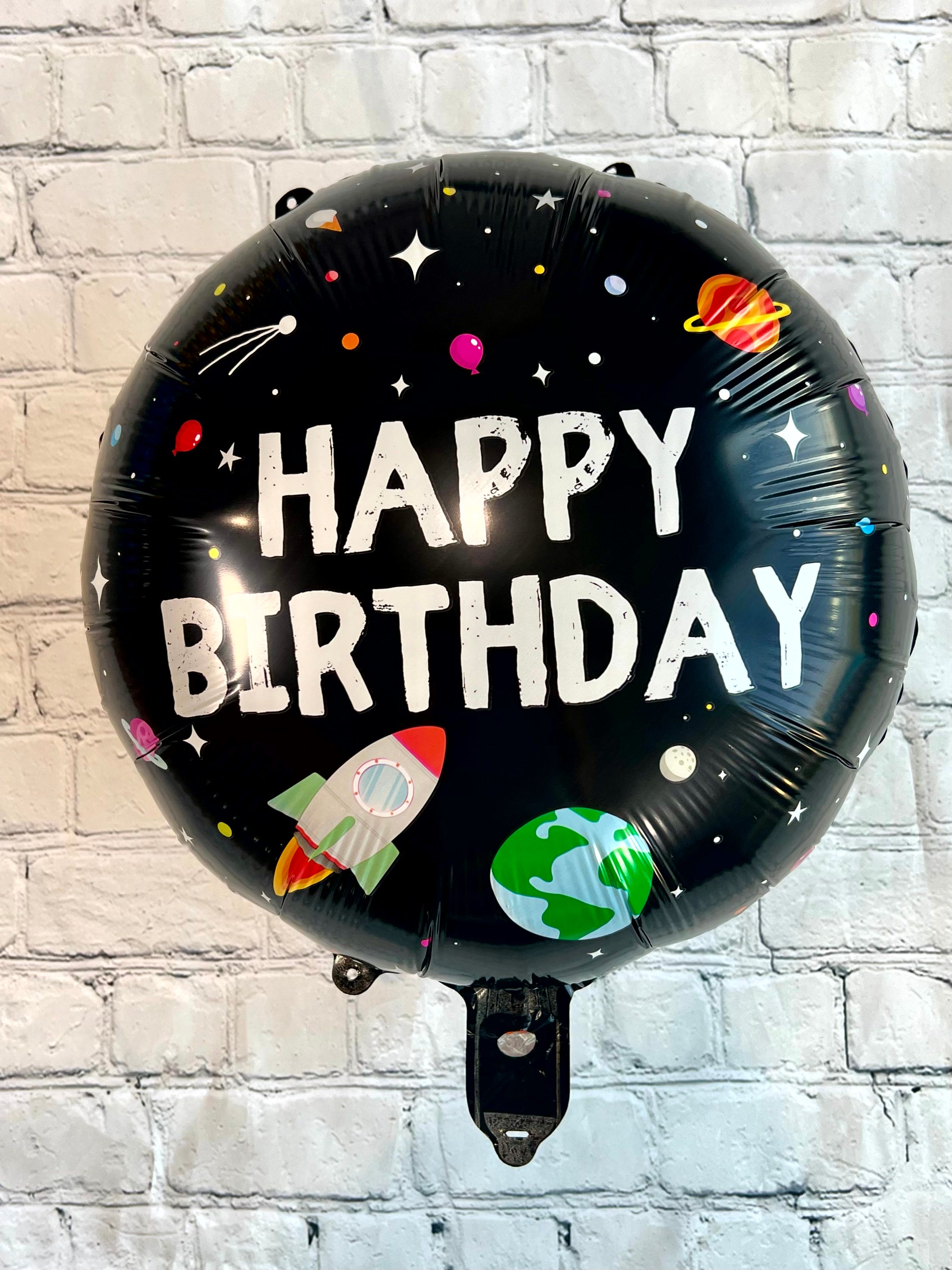 Spaceship & Astronaut Balloon Set – Outer Space Party Decor (5-Piece Set)