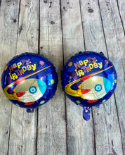 Load image into Gallery viewer, Rocket Ship Balloon Birthday Outer Space Stars 5 PC Set | Party Supplies Balloons and Decorations for Celebrations Events | Gifts for Kids
