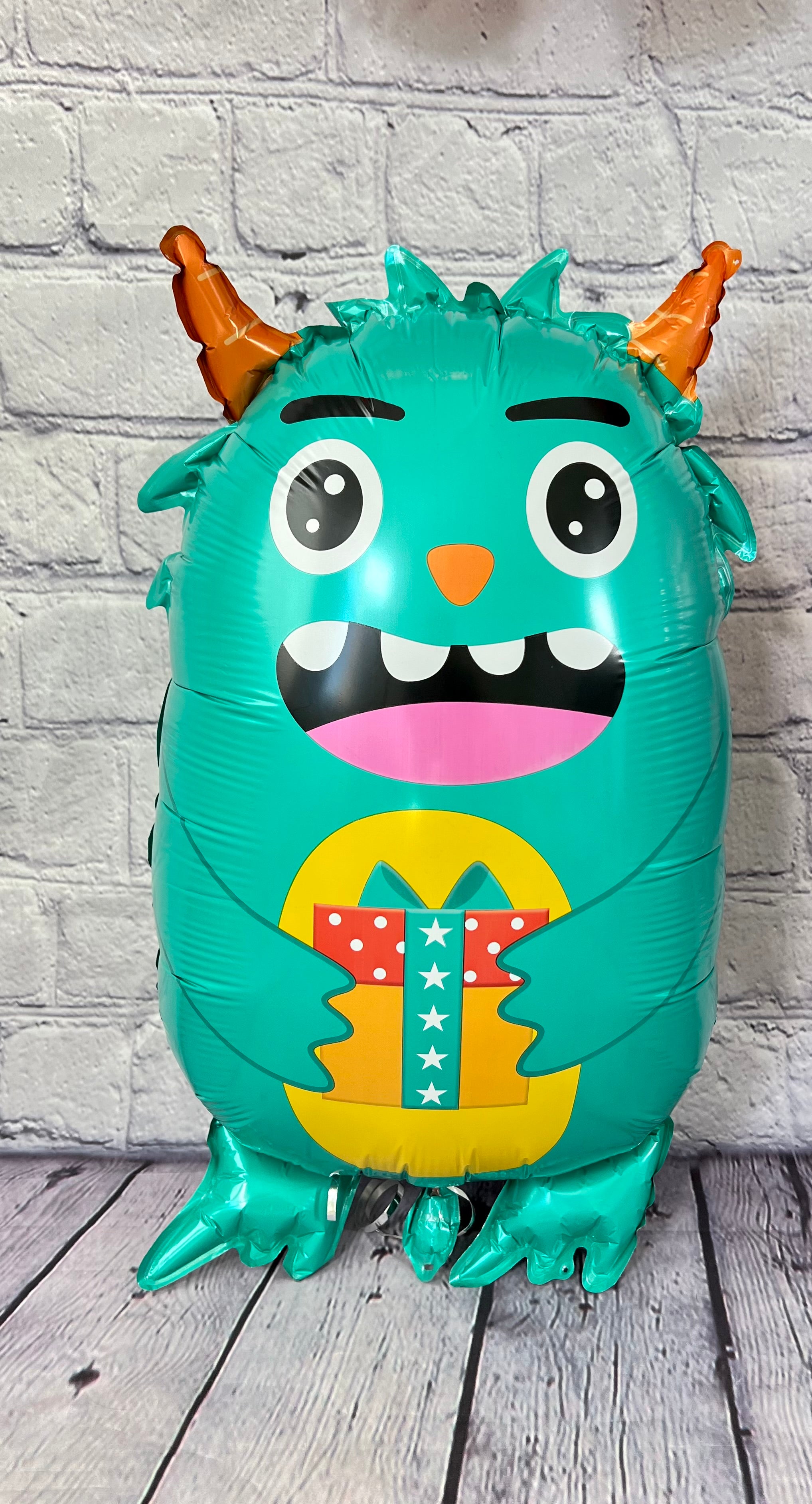 Space Alien Balloon Set – Monster Party Decor (6-Piece Set)