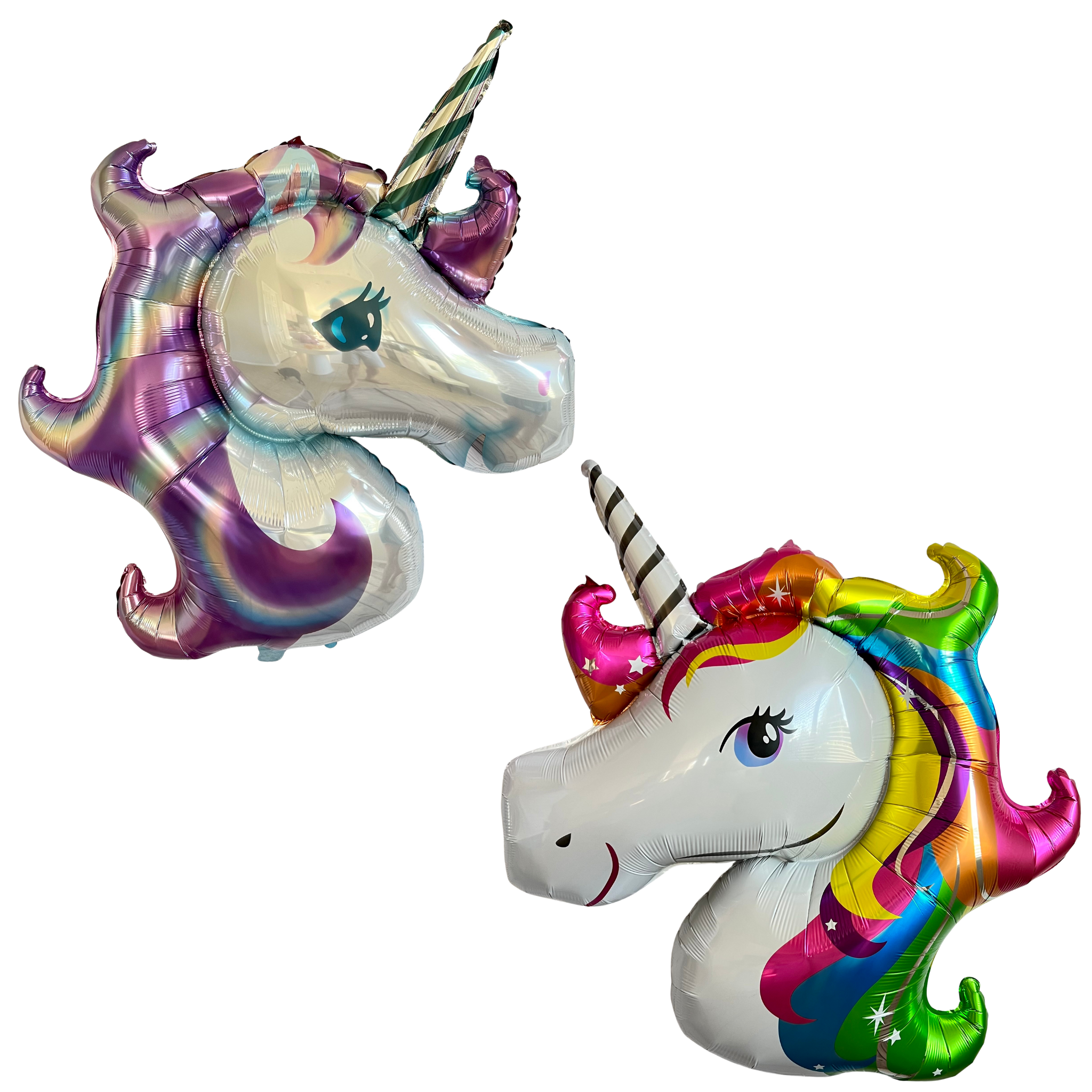 Unicorn Balloon Set – Jumbo Foil Party Decor (2-Piece Set)