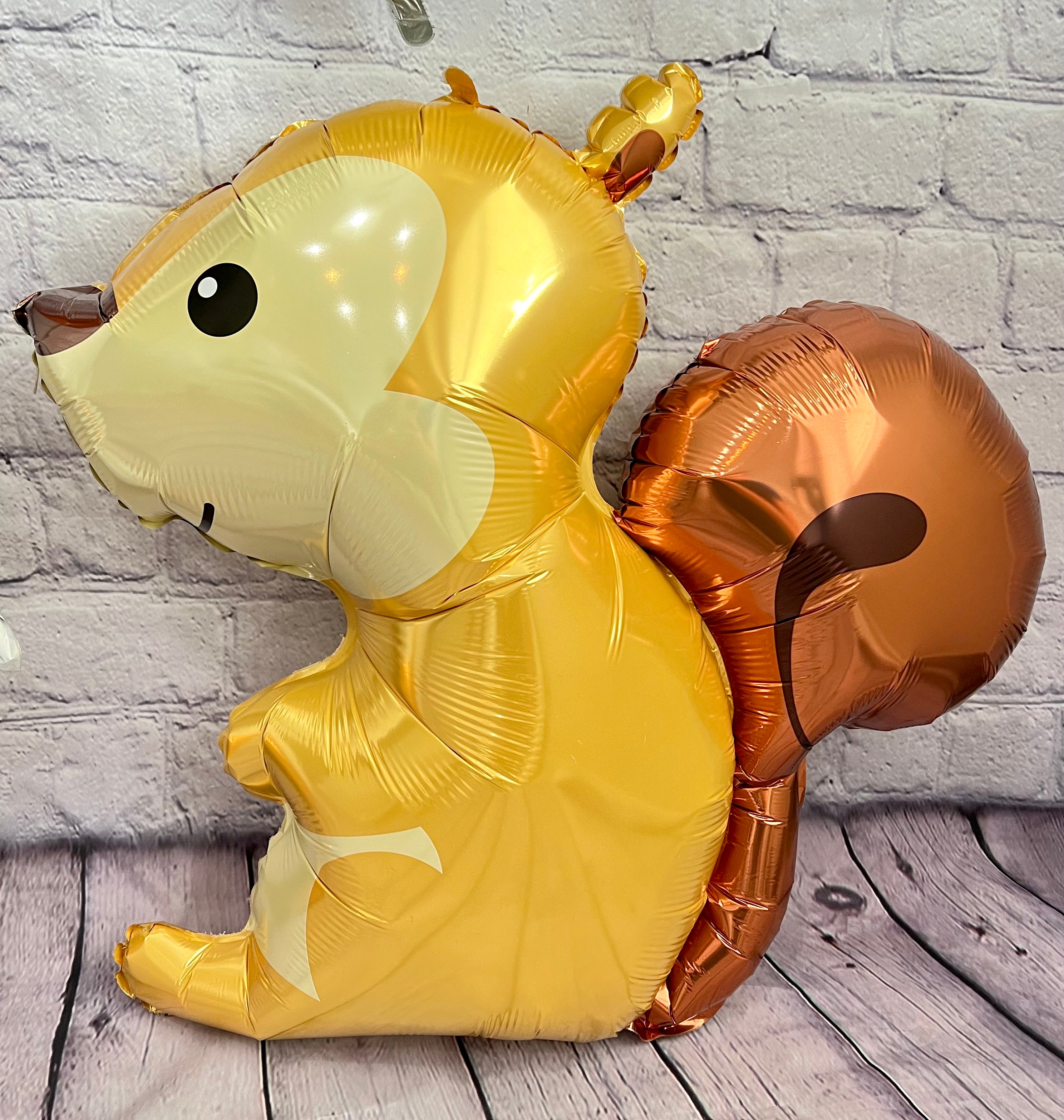 Woodland Animal Happy Birthday Balloon Set – Foil Party Decor (8-Piece Set)