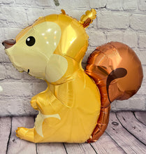 Load image into Gallery viewer, Woodland Animal Balloons - Happy Birthday Foil Party Balloons - Set of 8
