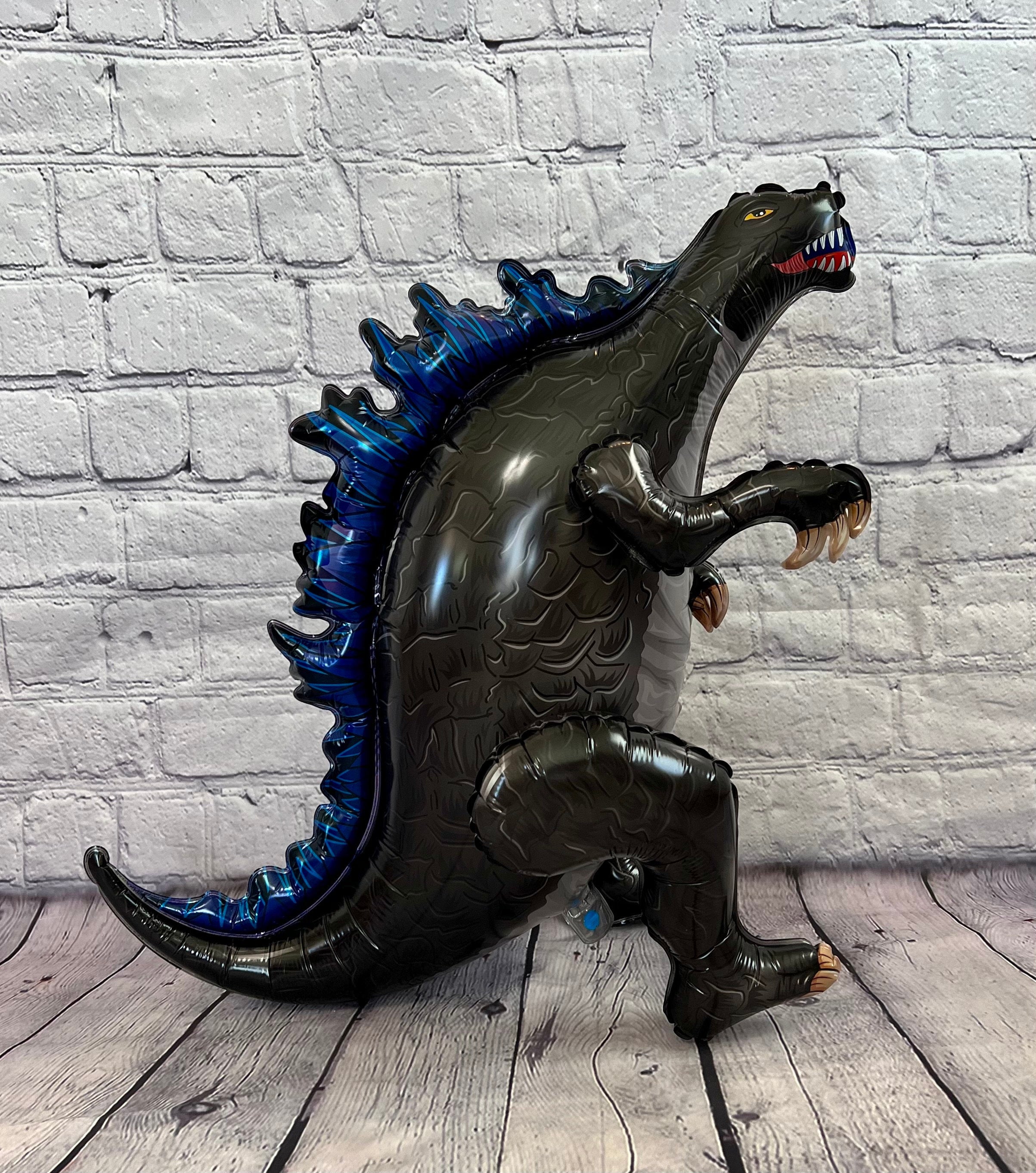 Black Walking Dinosaur Balloon – Jumbo Foil Party Decor