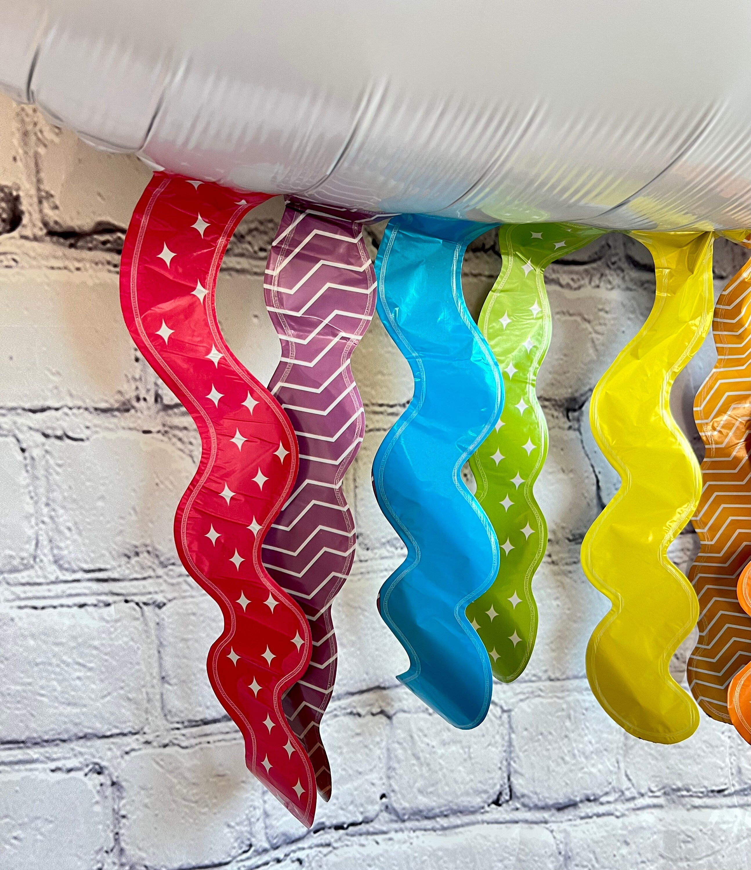 Rainbow Foil Balloon Set – Party Decor (2-Piece Set)