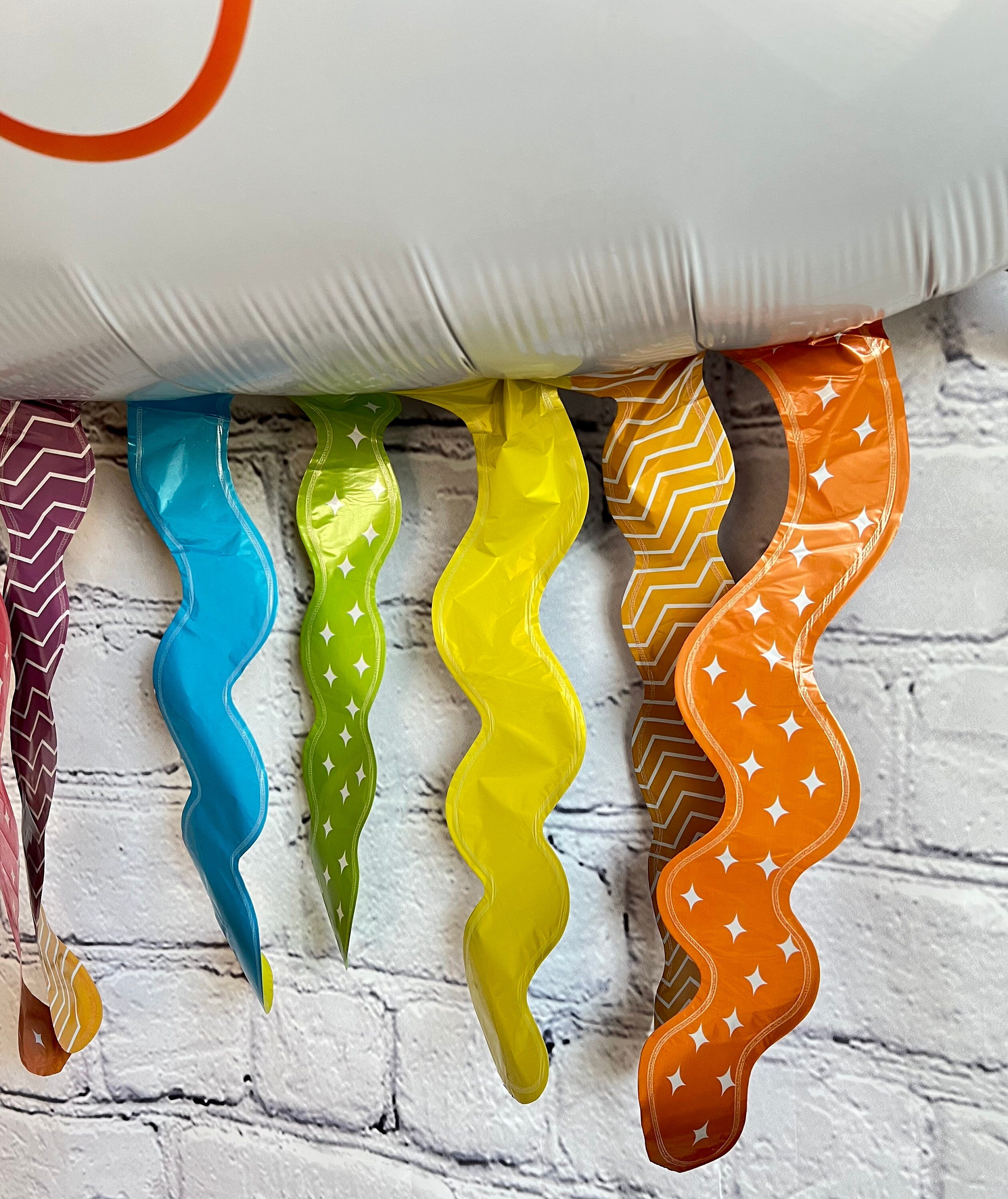 Rainbow Foil Balloon Set – Party Decor (2-Piece Set)