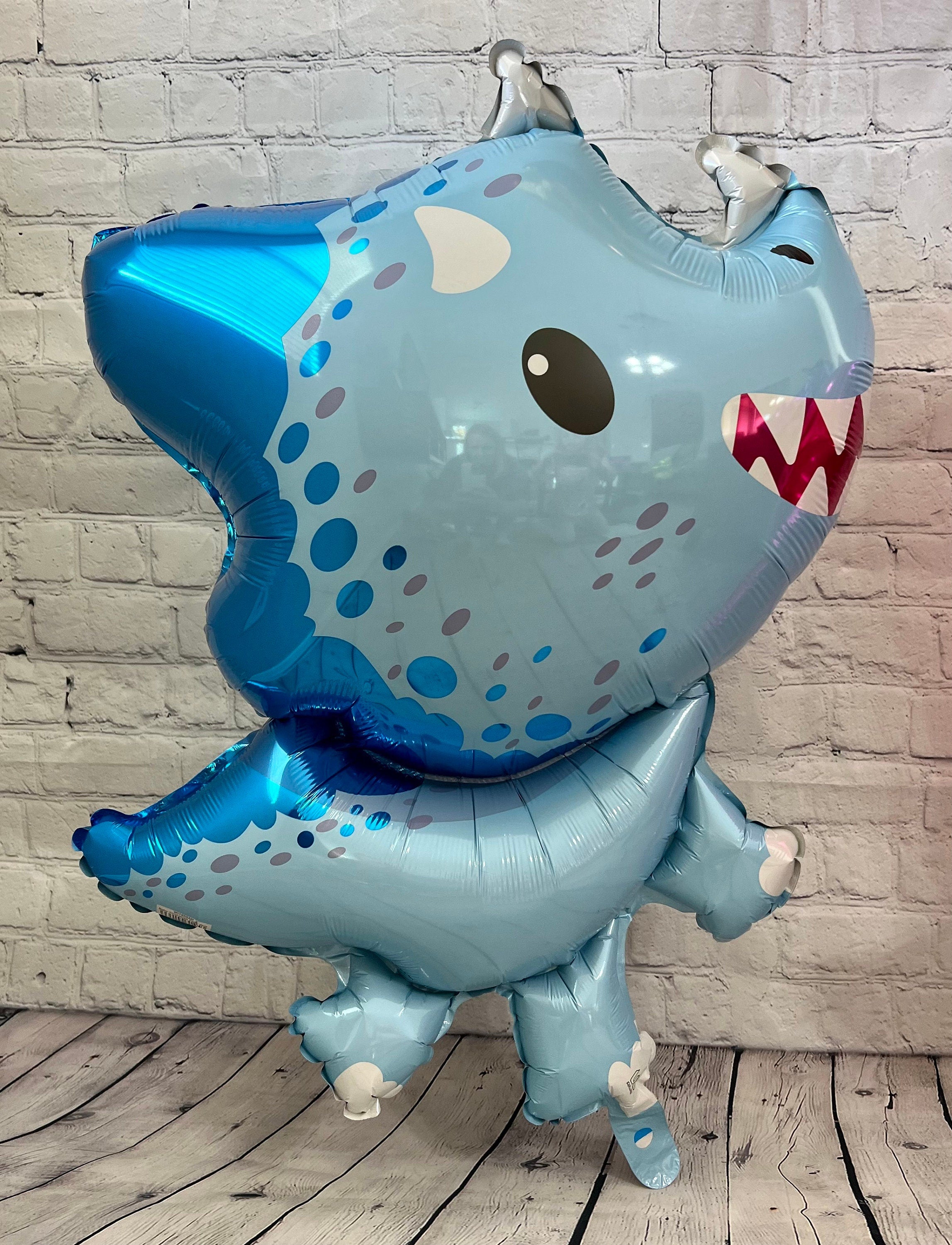 Baby Dinosaur Balloon Set – Foil Party Decor (3-Piece Set)