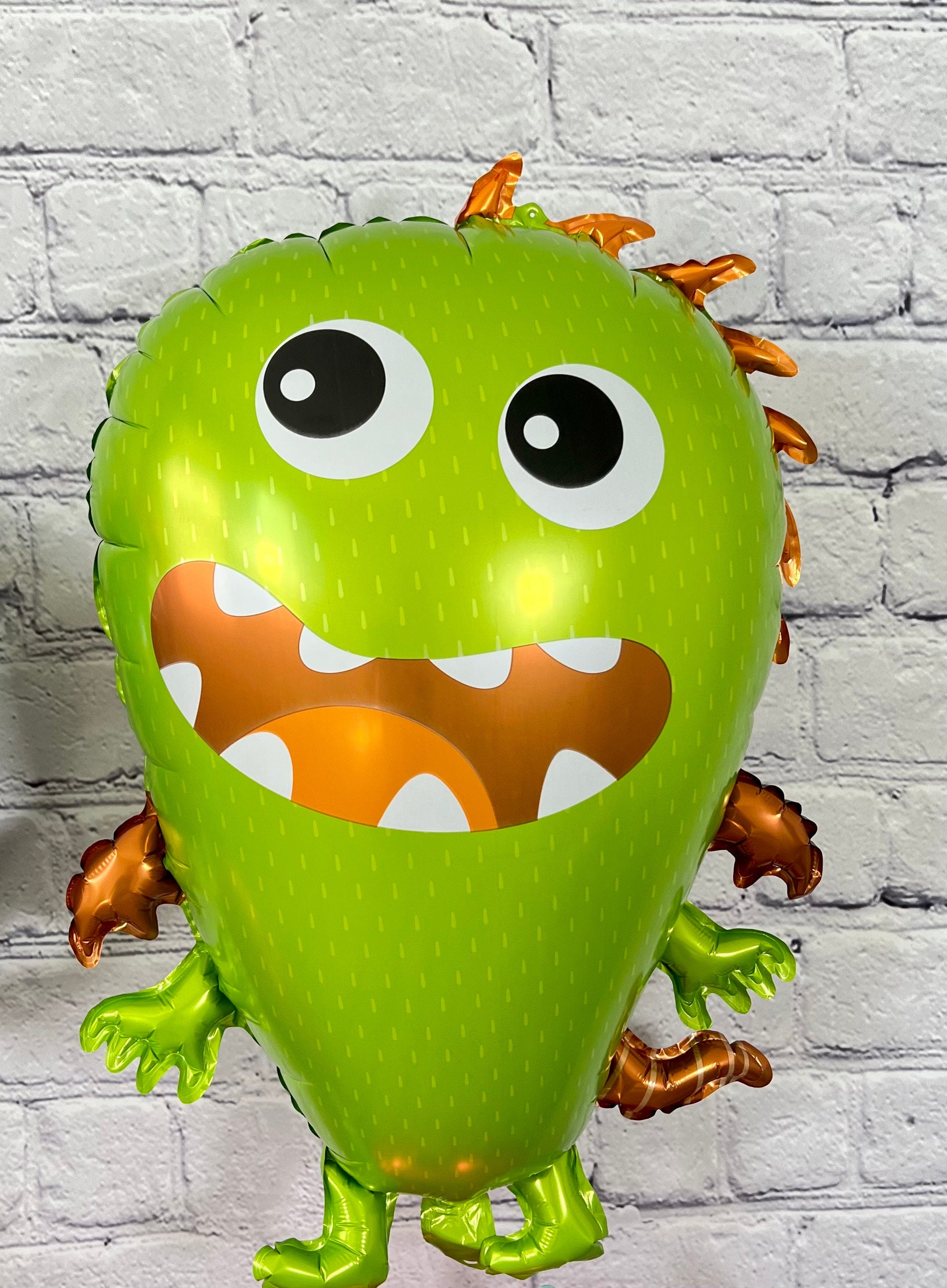 Space Alien Balloon Set – Monster Party Decor (6-Piece Set)