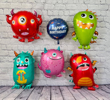 Load image into Gallery viewer, Space alien balloons monster aliens decor | Party decorations, balloons and supplies | Birthday parties, celebrations
