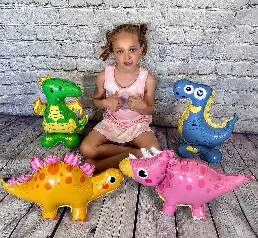 Dinosaur Dragon Mini Balloon kids birthday party celebration baby shower decorations gender reveal decor