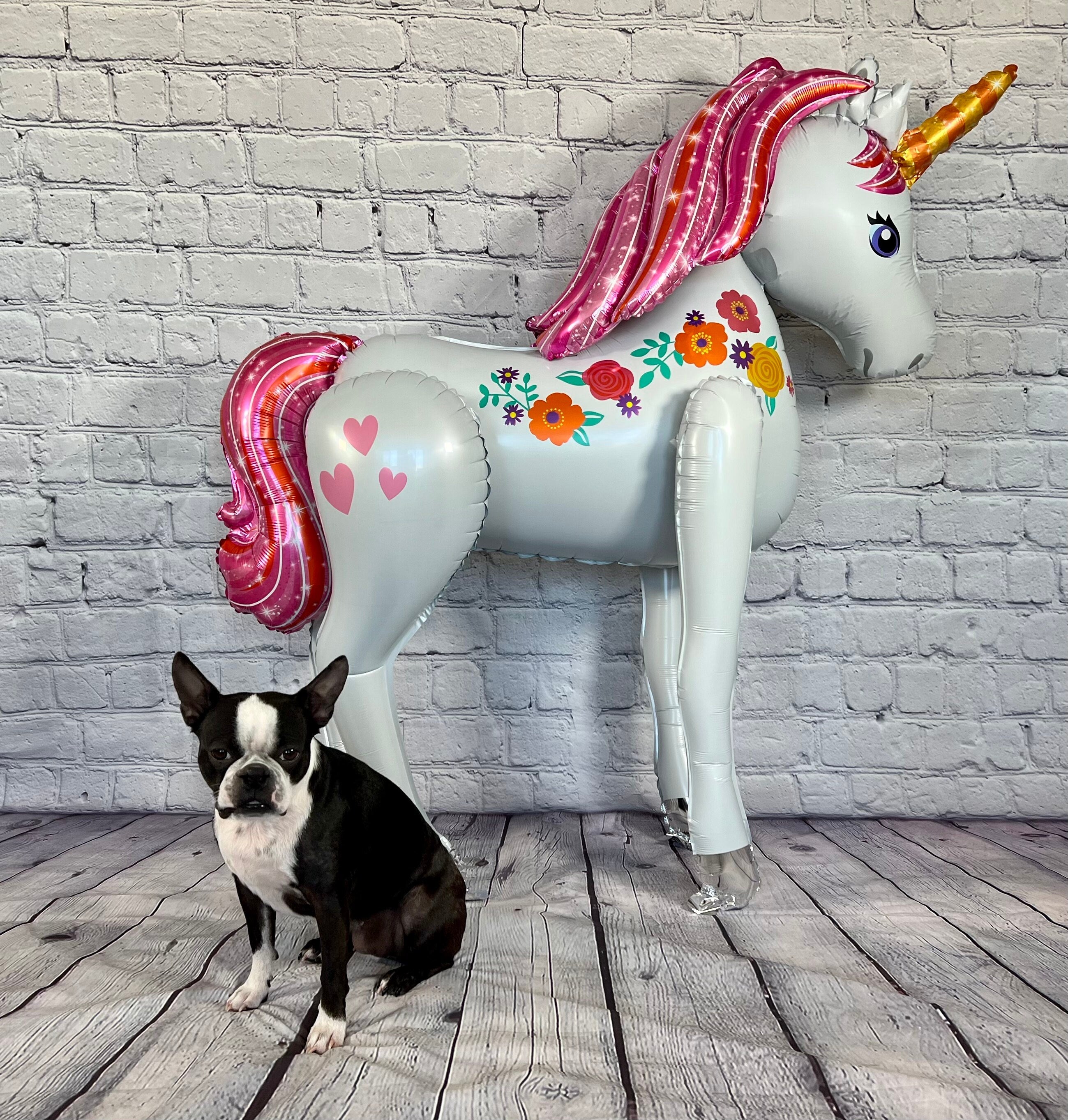 Unicorn Airwalker Balloon – Giant 46" Jumbo Foil Party Decor