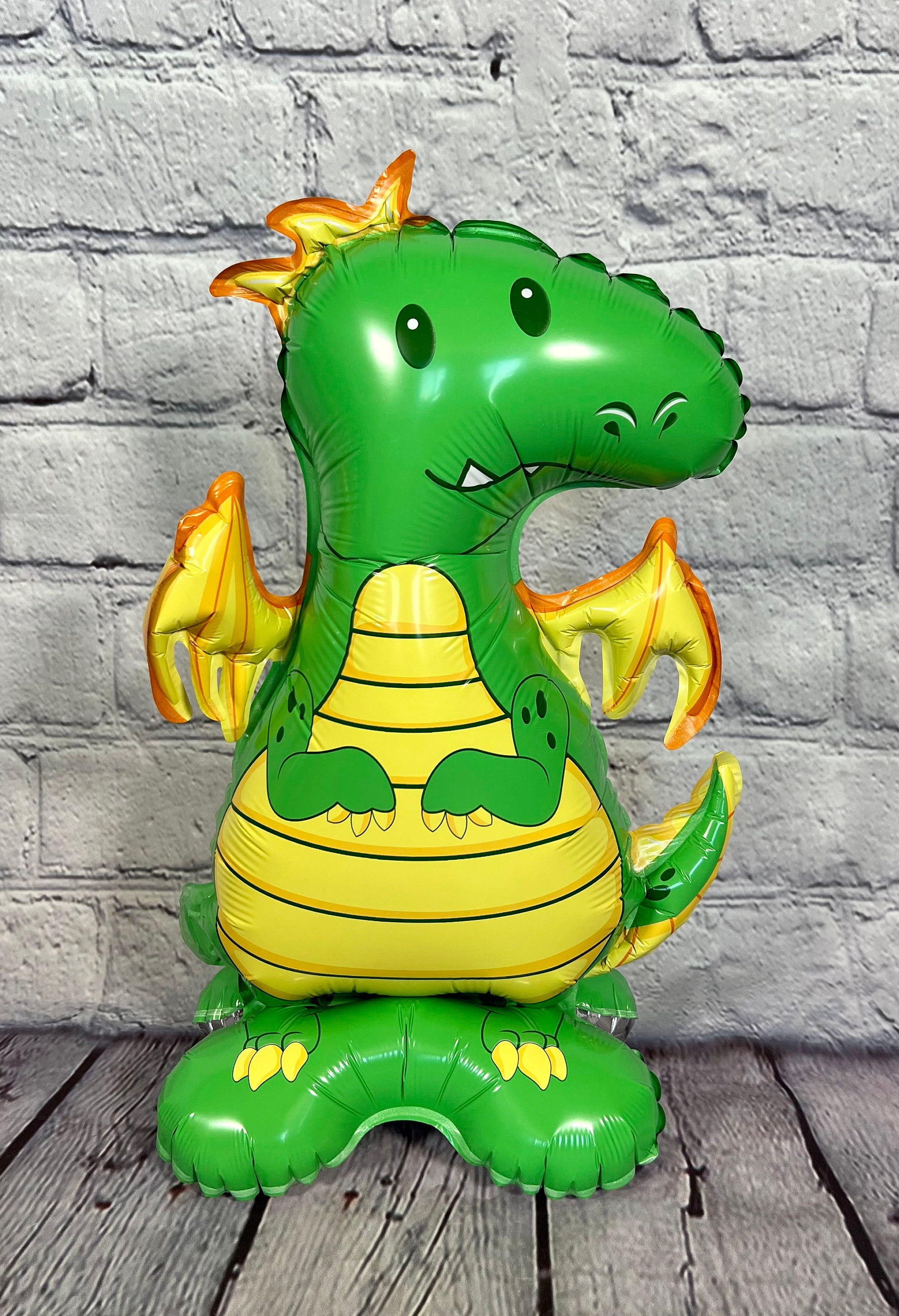 Dinosaur & Dragon Mini Balloon Set – Party Decor for Kids (4-Piece Set)