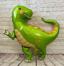 Load image into Gallery viewer, Green Jumbo Dinosaur Foil Balloons Kids Birthday Party Decorations | Party Decorations and Supplies | Gifts for Kids

