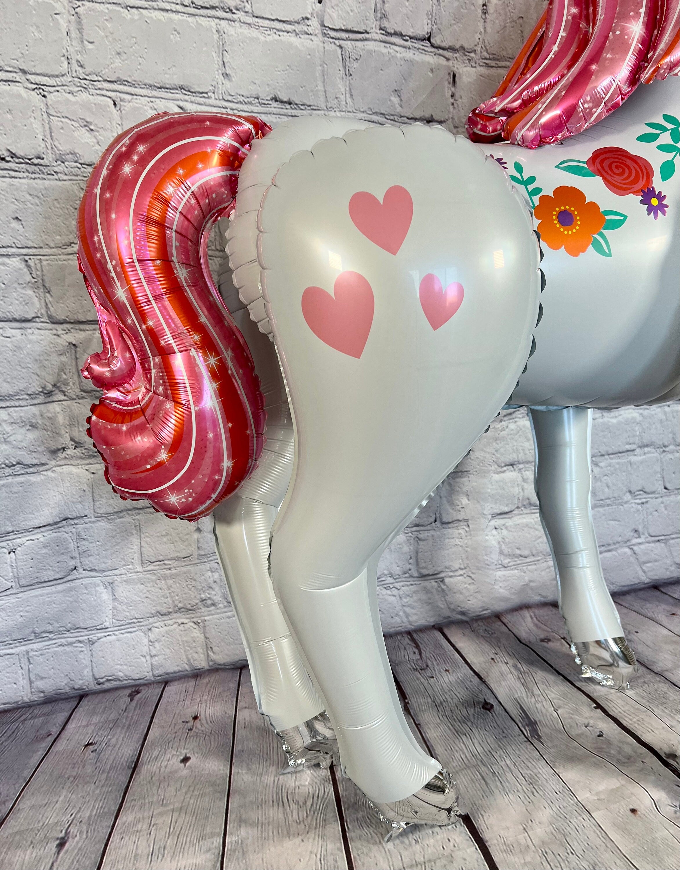 Unicorn Airwalker Balloon – Giant 46" Jumbo Foil Party Decor