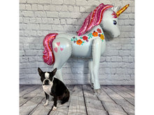 Load image into Gallery viewer, Unicorn Airwalker Balloon Giant 46&quot; Jumbo Foil Balloon Birthday Party Balloons | Birthday Party Celebration Supplies Decor | Anaya Treasures
