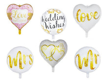 Load image into Gallery viewer, Wedding Balloons 6 Pc Set

