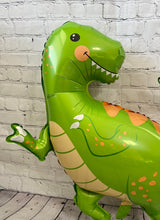 Load image into Gallery viewer, Green Jumbo Dinosaur Foil Balloons Kids Birthday Party Decorations | Party Decorations and Supplies | Gifts for Kids
