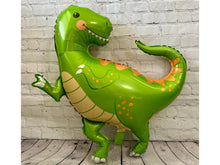 Load image into Gallery viewer, Green Jumbo Dinosaur Foil Balloons Kids Birthday Party Decorations | Party Decorations and Supplies | Gifts for Kids
