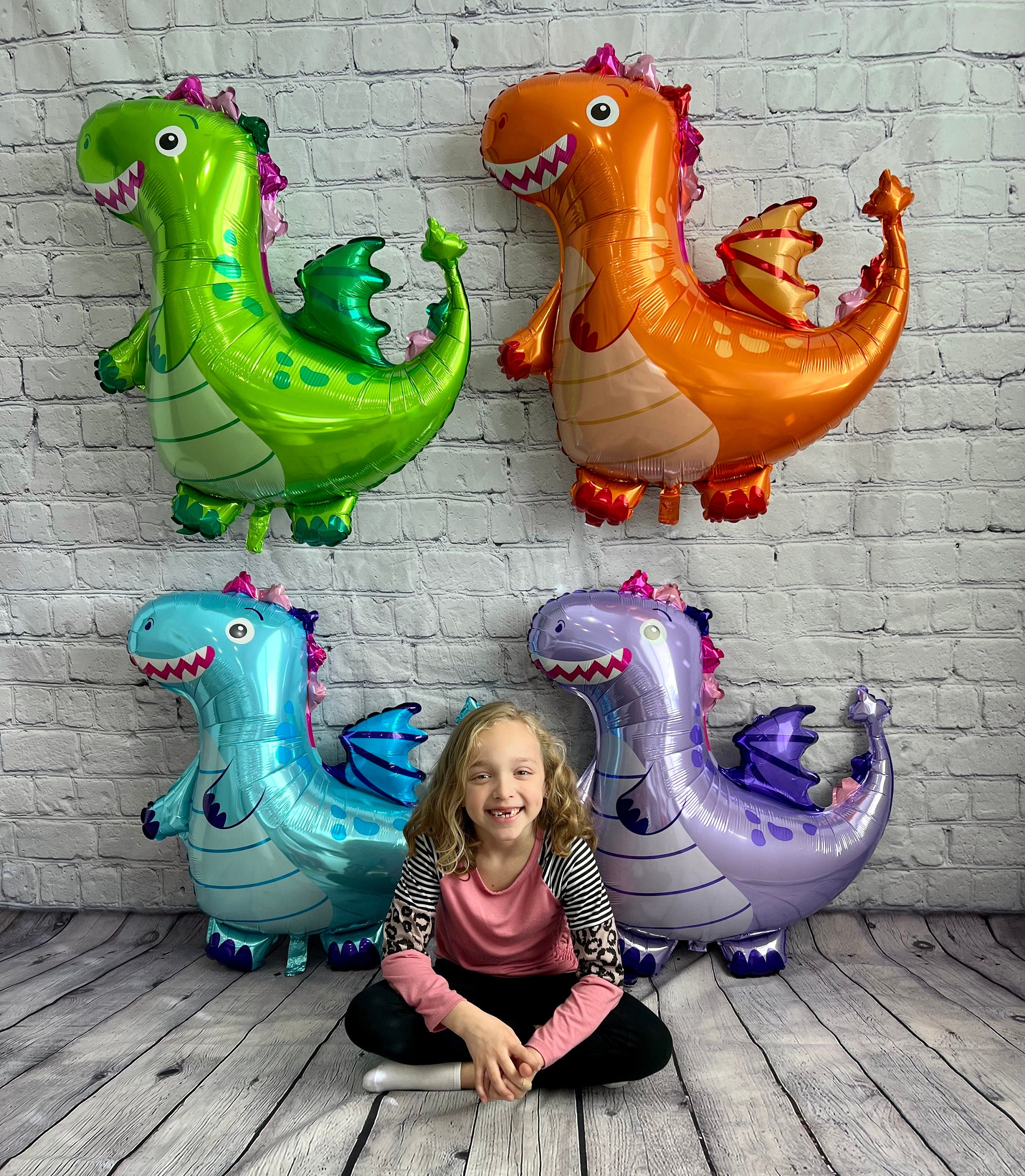 Dragons love tacos giant balloons for birthday parties fiestas foil balloon