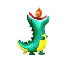 Load image into Gallery viewer, Dragons love tacos balloons for birthday parties fiestas foil balloons | Party decorations for birthday celebrations decor and supplies
