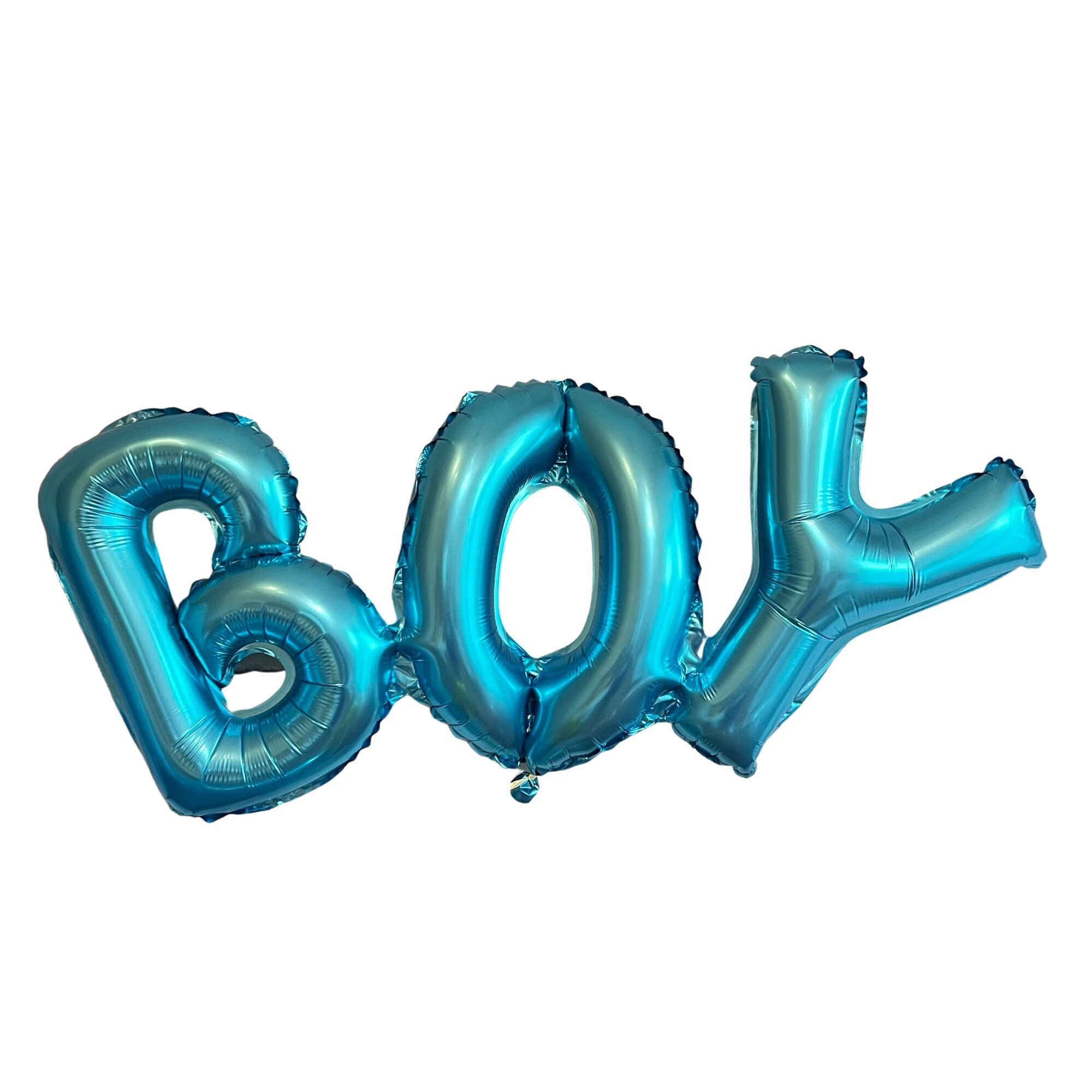Airplane Gender Reveal Balloons – Blue & Red Foil (2-Piece Set)