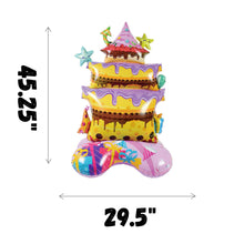 Load image into Gallery viewer, Happy Birthday balloons | Party decor &amp; supplies | Jumbo foil large balloons celebrations, parties all ages, 16th, 18th, 21st, 90th birthday

