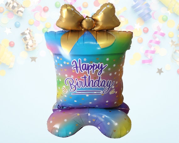 Happy Birthday balloons jumbo gifts| Party decor & supplies | Jumbo foil large balloons celebrations parties 16th, 18th, 21st, 90th birthday