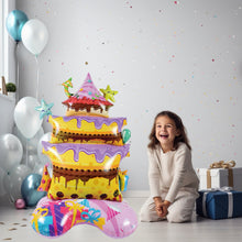 Load image into Gallery viewer, Happy Birthday balloons | Party decor &amp; supplies | Jumbo foil large balloons celebrations, parties all ages, 16th, 18th, 21st, 90th birthday
