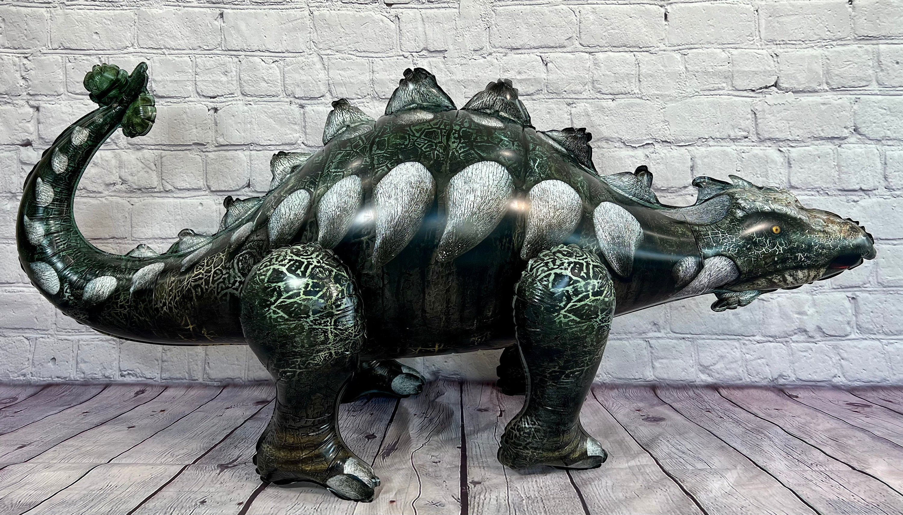 Gigantic Walking Dinosaur Balloon Set – Jumbo Foil Party Decor (6-Piece Set)