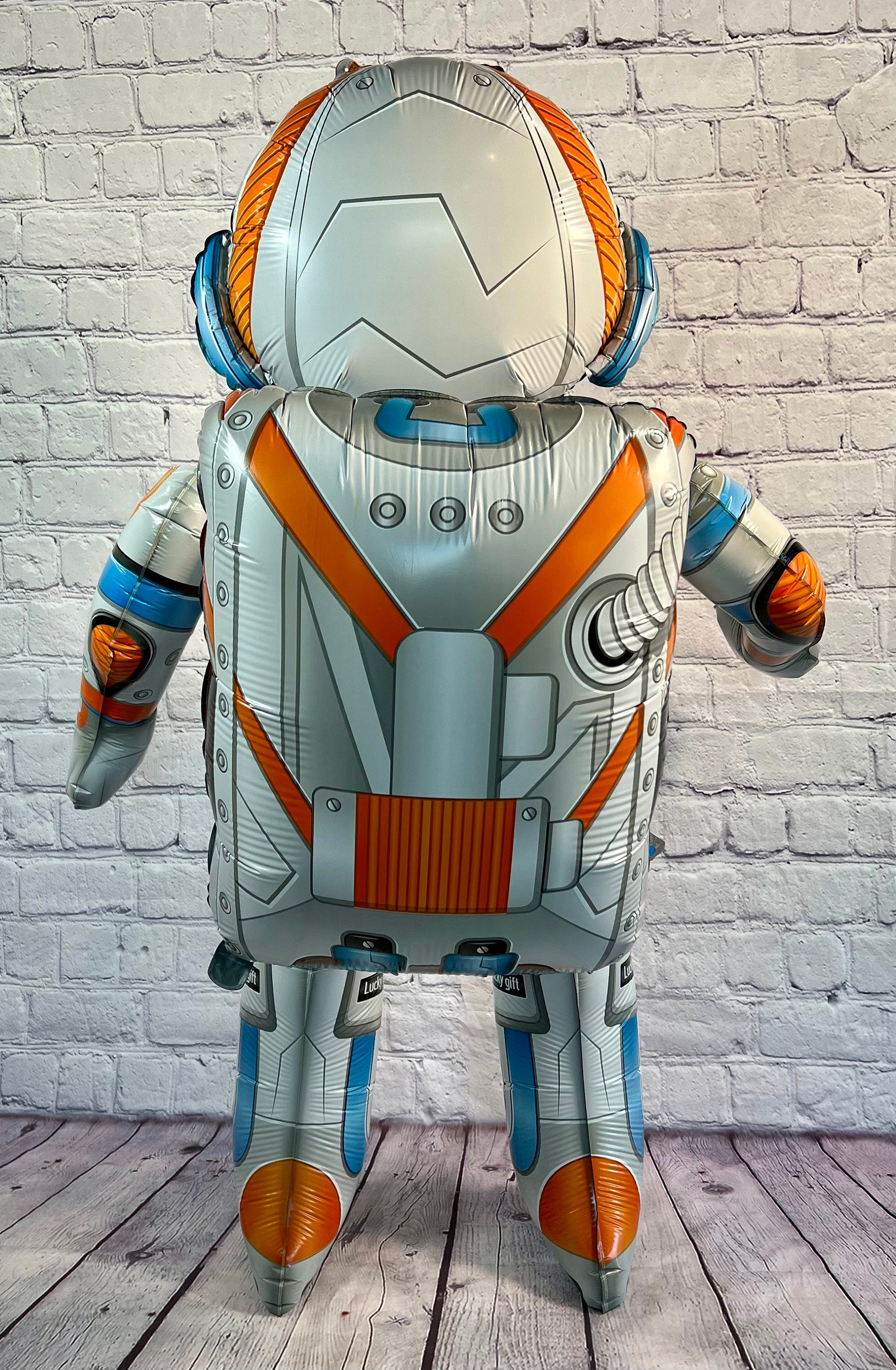 Giant Standing Astronaut Balloon – 52" Outer Space Party Decor