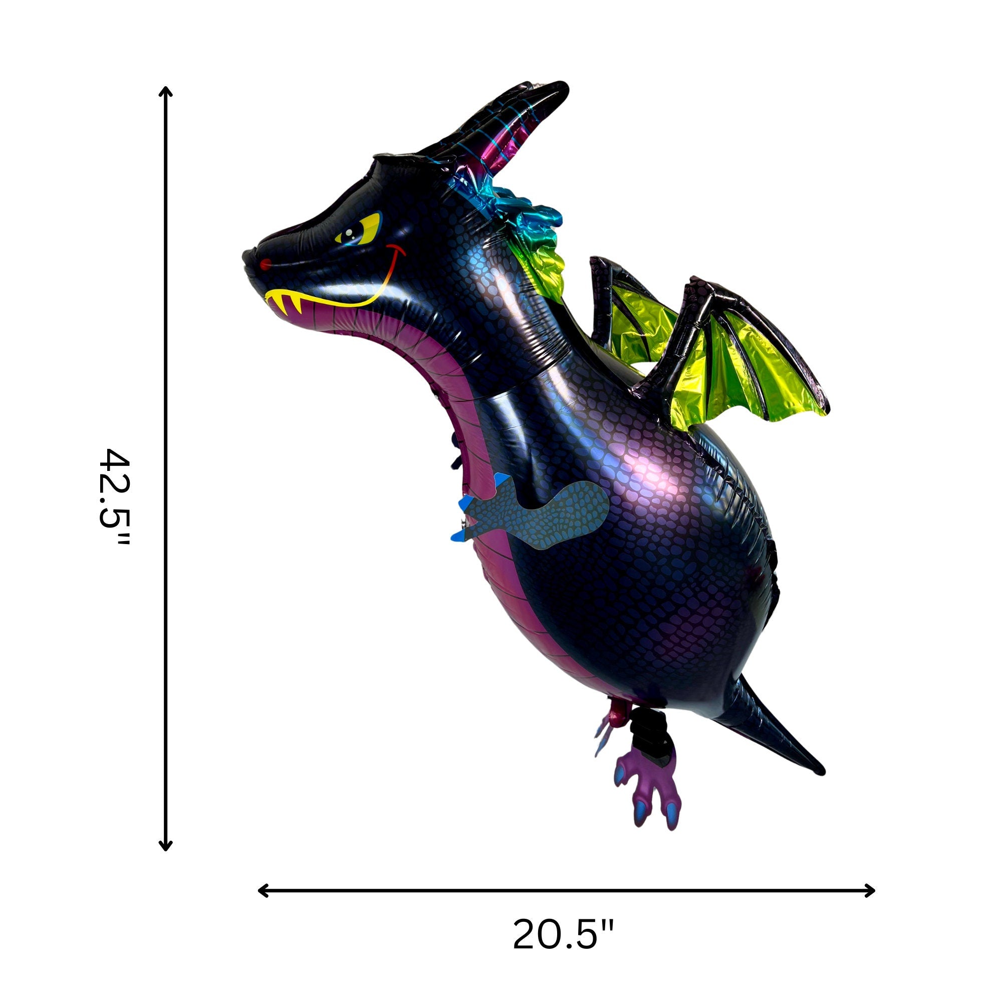 Dragon Walking Balloon – Jumbo Foil Birthday Party Decor
