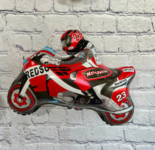 Load image into Gallery viewer, Motorcycle Dirt Bike and Helmet Balloons | Birthday Party Supplies and Decorations | Birthday Parties Celebration Baby Shower Gender Reveal
