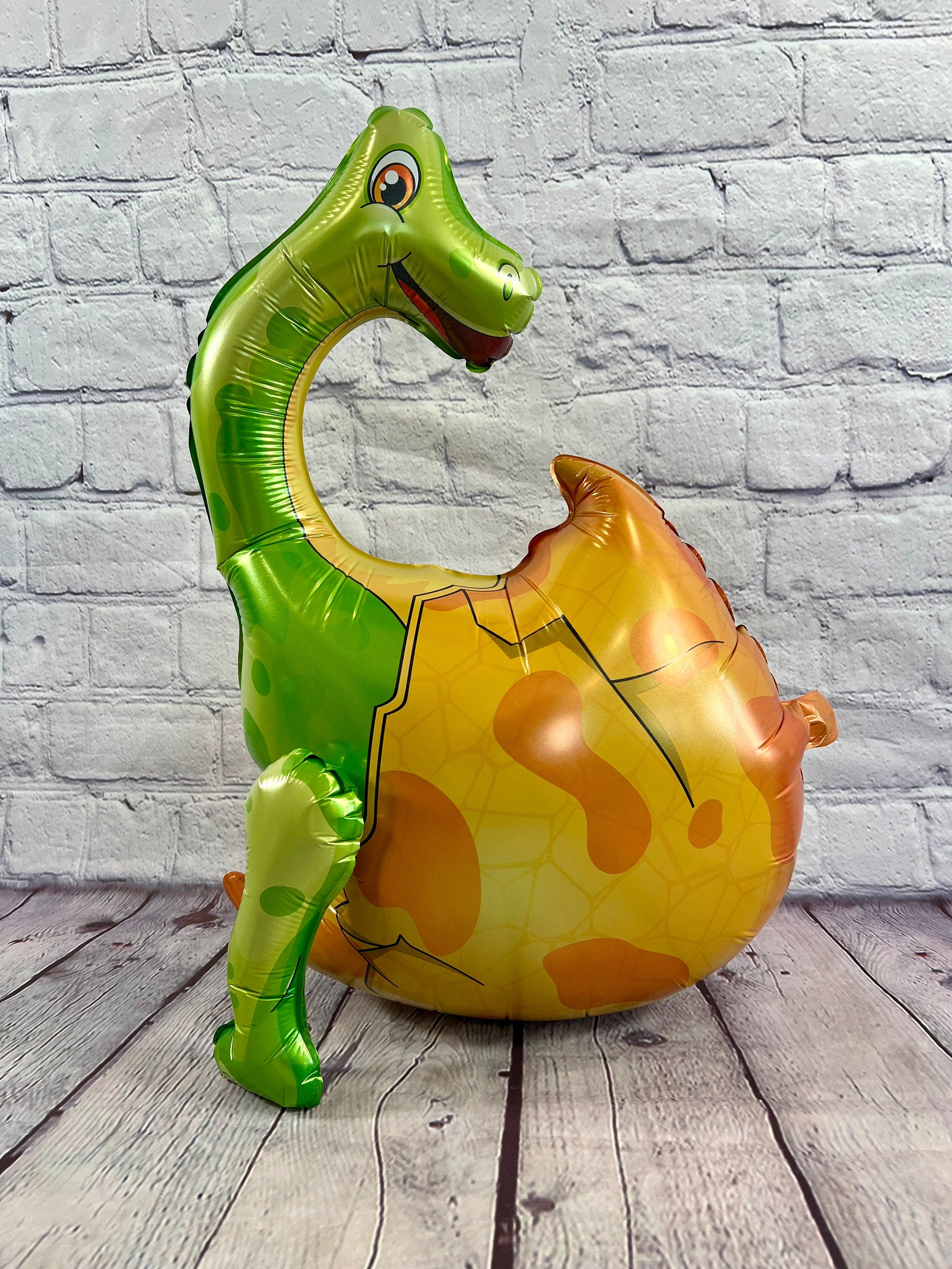 Baby Dinosaur Hatching Egg Balloon Set – Jumbo Foil Party Decor (3-Piece Set)