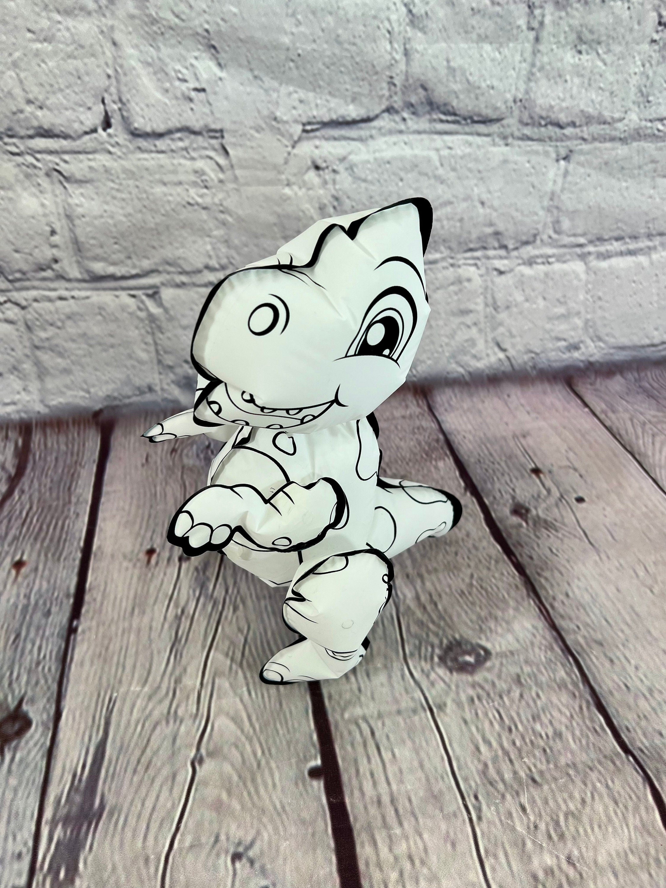 Dinosaur Birthday Craft Coloring Set – Kids Party Activity & Favor