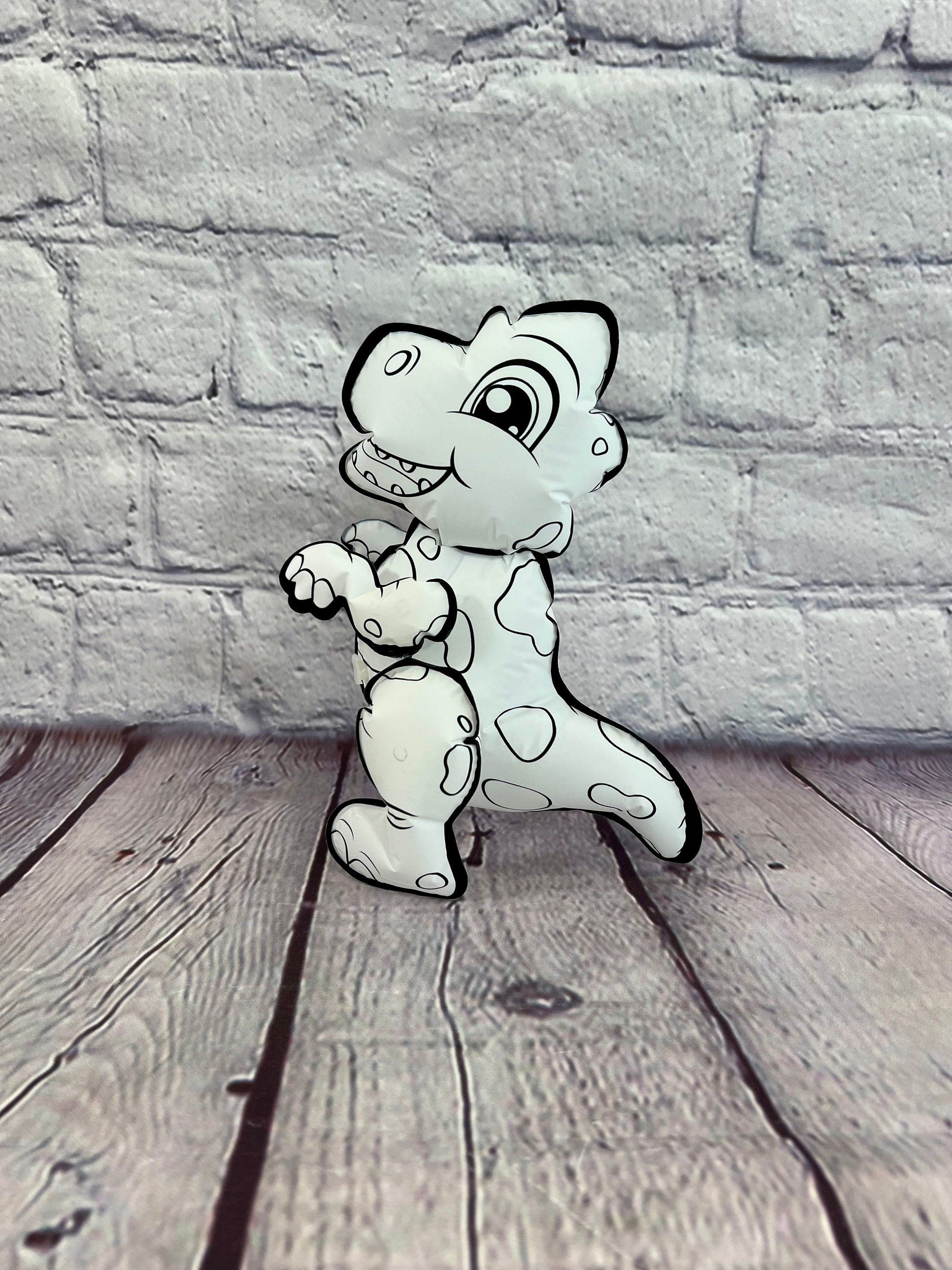 Dinosaur Birthday Craft Coloring Set – Kids Party Activity & Favor