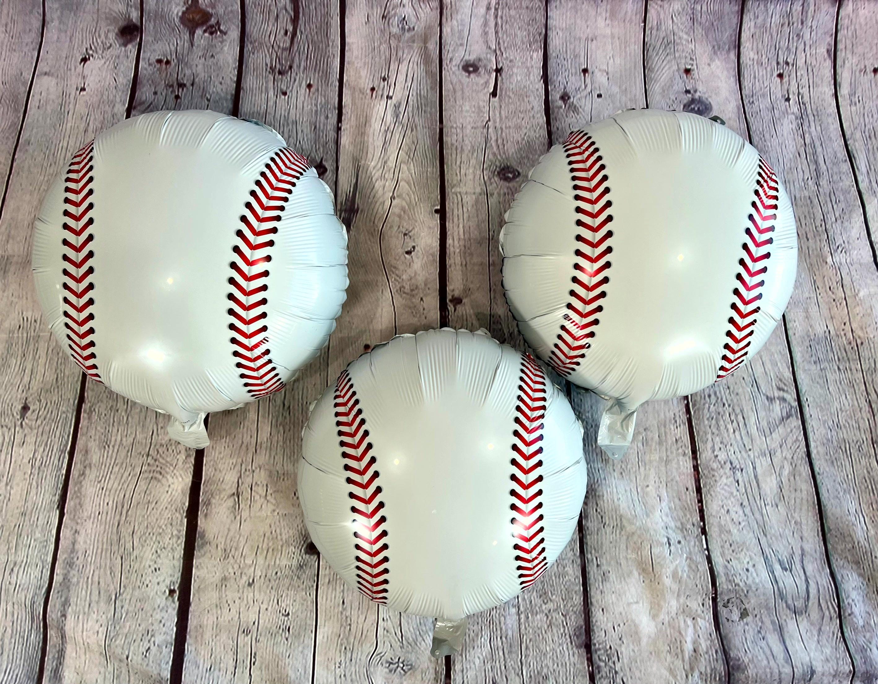 Sports Balloons Set – Soccer, Football, Basketball & Baseball (12-Piece Set)