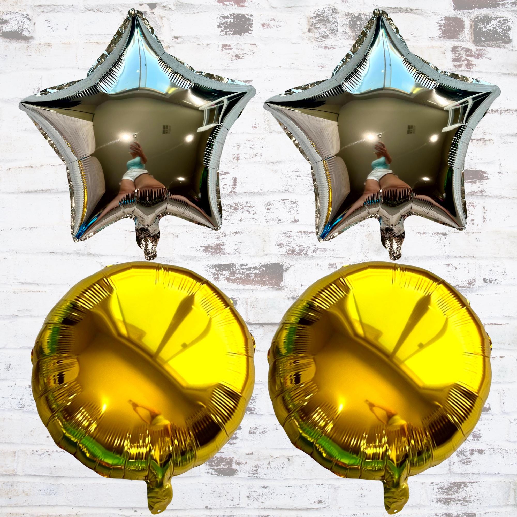 Rocket Ship Space Balloon Set – Outer Space Party Decor (5-Piece Set)