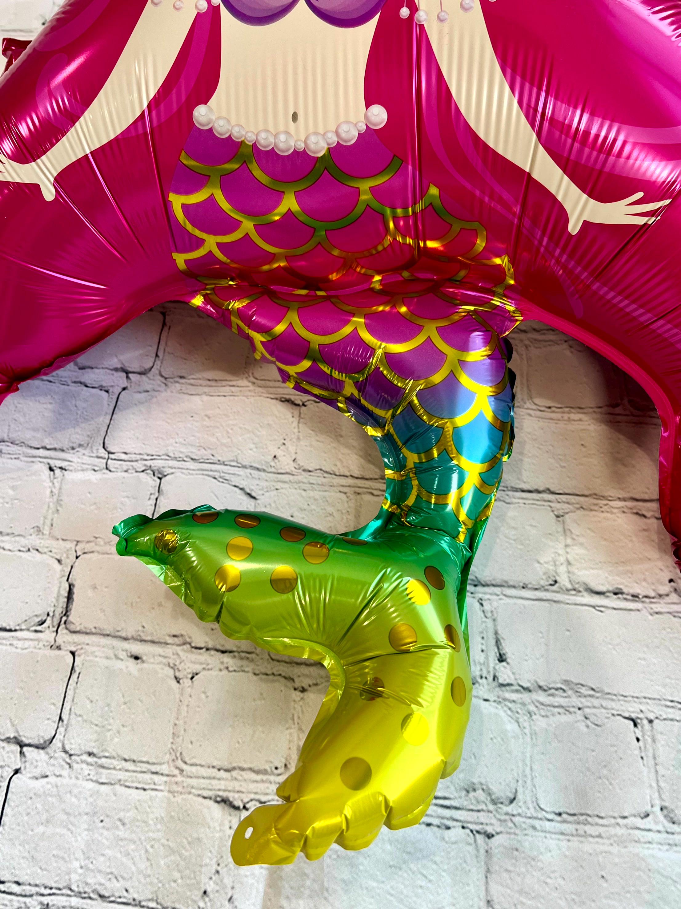 Mermaid Seashell Balloon Set – Party Decor (5-Piece Set)