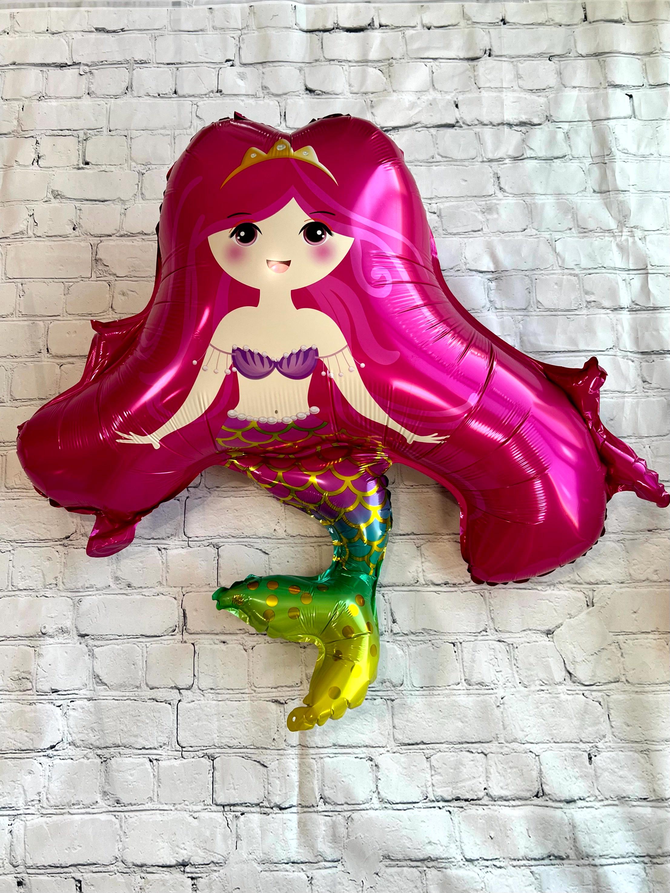 Mermaid Seashell Balloon Set – Party Decor (5-Piece Set)