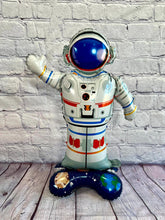 Load image into Gallery viewer, Astronaut Jumbo Balloon Birthday Outer Space Stars 5 PC Set | Party Supplies Balloons &amp; Decorations for Celebrations Events | Gifts for Kids
