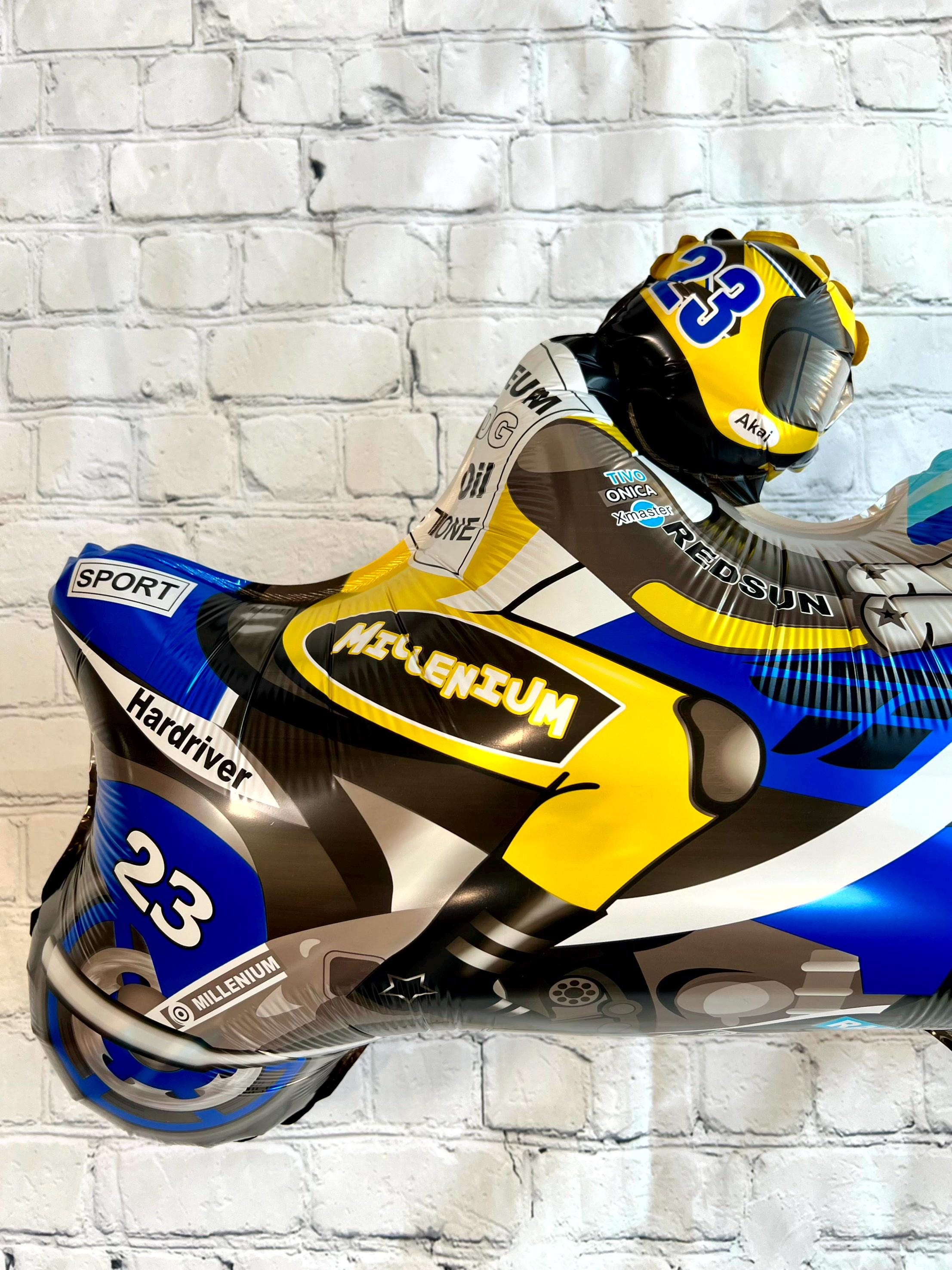 Motorcycle & Dirt Bike Balloon Set – Tire Party Decor (5-Piece Set)