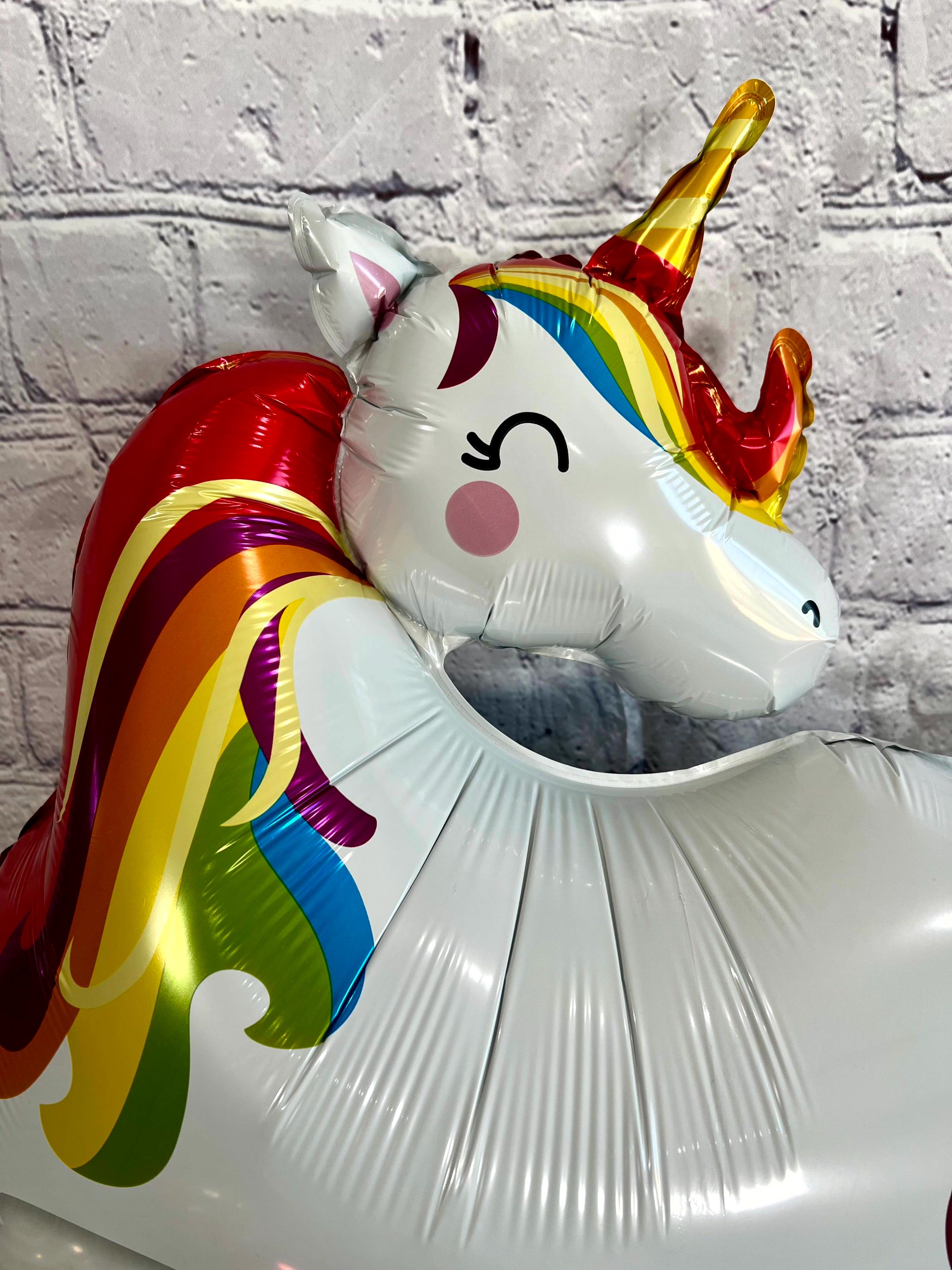 Unicorn Foil Balloon Set – Party Decor (5-Piece Set)