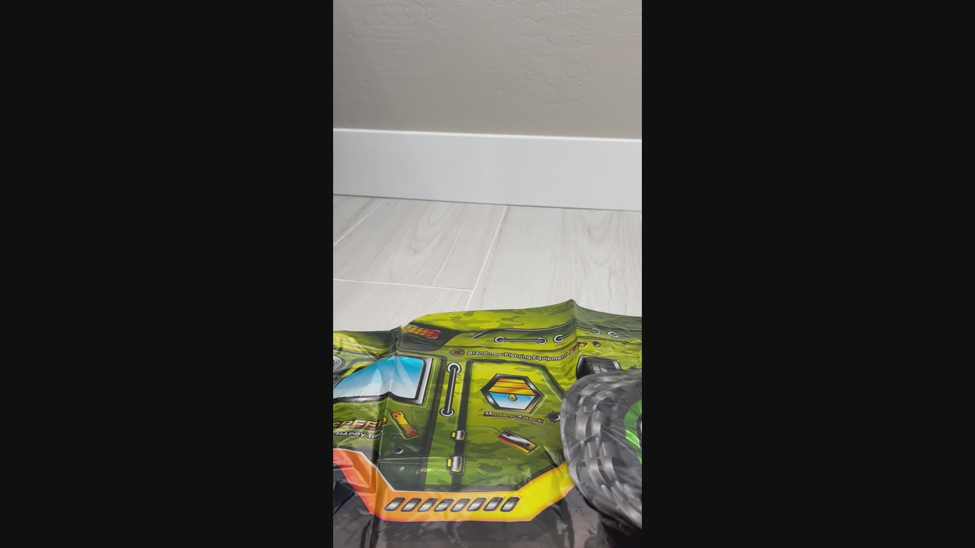 Military Vehicle Balloon Set – Trucks, Tank & Missile (3-Piece Set)